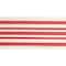 2.5" x 25ft. Red & Ivory Stripe Faux Cotton Wired Ribbon by Celebrate It™